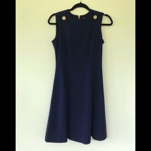Calvin Klein classic navy dress